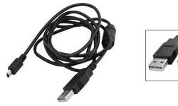 New USB Cable A to Fuji B w/ ferrites for FUJI Digital Cameras, price range from $10 to $15. Gold plated connectors for corrosion resistence ensuring consistant and reliable conductivity.
Ferrite core to filter out signal noise and reduce transmission