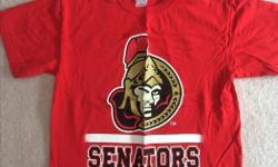 New Ottawa Senators T-Shirt
100 % Cotton Preshrunk
Made in Honduras
Size: M
$20