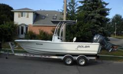 Year: 2006 Make: POLAR Model: 2110 BAY BOAT Exterior Color:White   VEHICLE DETAILS & INFORMATION  FULL WARRANTY*
YOU ARE VIEWING A  2006 POLAR 2110 BAY BOAT. THE BOAT HAS BEEN STORED INSIDE IT LOOKS LIKE THE DAY I  PURCHESED IT, BRAND NEW!!. THE BOAT