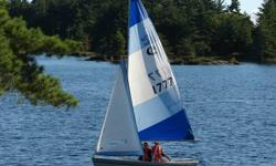 The CL14 is a great training boat. It is also a wonderful boat for a young family. Our CL14 was built in 1995. It is very gently used and is in excellent condition . It is complete with main sail and furling jib and ready to sail. The trailer is included.