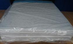 Brand new good quality queen mattress set. Made in Canada. With 5 year warranty. Still in plastic from the factory. 250 816-5744
Sorry the picture isn't better. The plastic distorts the look.