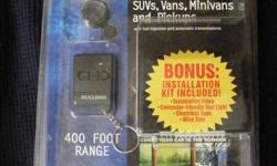 BULLDOG  SECURITY,  REMOTE  STARTER,  warm your car from inside your house ...  NEW....Box has never been opened, everything included for your remote starter.   easy to install, has installation kit, and installation video.  Perfect for all  vehicals.