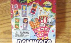 I have a New Shopkins Dominoes or sale. This is in excellent condition and would look great in your child're room or to give as a gift.
Comes from a non-smoking household. Do not miss out on this excellent opportunity to get this for a fraction of the