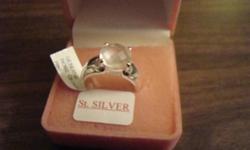 JUST REDUCED, NOW $50
New Sterling Silver Rose Quartz Ring, Tag still on it. 925 Sterling silver with a beautiful cut rose quartz stone. Size 7.5 Valued at over 200 dollars!! Would make a GREAT Christmas present. Asking $50 but give me a call and make me