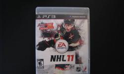 NHL 11 PS3 Game  $15.00
Instruction Manuals included.
922-3197 or 960-1330