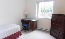 Pets
No
Smoking
No
A very nicely furnished suit with 2 rooms and 1 bathroom available at May 1 (summer sublet for 4 months). Rent includes utilities, laundry facilities, natural gas, high speed internet and TV. Private entrance.
One min to bus stop of