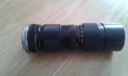 Vivitar 85~205 mm Macro zoom lens Manual Focus58mm in excellent condition fitted for a Canon Camera, Please text no calls no phone package .