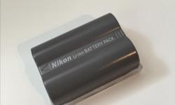 Nikon Li-Ion Battery pack EN-EL3e 7.4V.
compatible with: Nikon D50, D70, D70S, D100, D200 Digital SLR Cameras