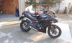 Make
Kawasaki
Year
2012
kms
9999
Excellent condition ninja 650
-all original with a larger smoked windscreen
-all maintenance performed as per service manual, oil changed before every winter, stored in a heated garage etc. Etc.
You will not be