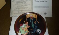 "Tender Loving Care"- Norman Rockwell Authenticated Collector Plate- #10113J- Edwin Knowles Fine China- Certificate Of Authenticity Included- The Bradford Exchange- 8 1/2 Inches Wide- Year: 1988
Asking $25