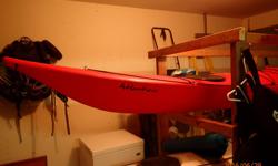 North Shore Atlantic LV rotomolded Kayak for sale used condition, scratched up bottom, no leaks.