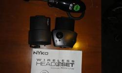Looking to sell NYKO wireless headset for XBOX. Works great with XBOX LIVE on an old XBOX. Great for older XBOX Live games to play some retro Xbox.
$10 OBO... its yours! Contact me to come get it!