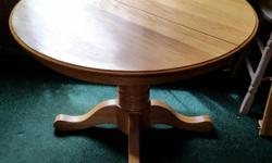 Oak dining room table and 4 chairs.
Table is in very good condition.
Not all chairs match.
1-20" leaf.
Asking $650.
This and other items will be displayed during a....
GARAGE SALE...
June 11 2016
9am to 3pm
2332 Brethour Ave Sidney BC V8L 2A3