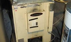 3 year old 910 litre oil tank and 10 year high efficiency summeraire oil furnace, excellent condition and being used until Nov 21/11. This unit would be a fantastic cheap upgrade for those unable to use natural gas. Will have tank and furnace removed and