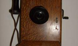 For sale old farm phone from 1930's------- asking $450.00 OBO