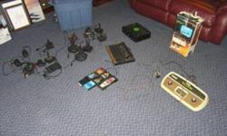 I have 4 different gaming systems, Lloyd, Telstar, Atari, xbox, controllers and games with them. Unfortunatley none of them seem to work for me. When i plug them all in i'm either missing a cable, or they just don't work. I'm looking to sell these to
