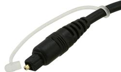 This audio cable has a Optical / Toslink male on one end and a Optical / Toslink male on the other. It is typically used to distribute high-definition, multi-channel audio from a dvd, satellite receiver, game console, computer or other digital audio