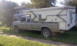 Pop-up Top Truck Camper
9feet ( for long box)
smallfridge/freezer , two burnerstove, sink, furnace
sleeps four
$700 OBO
705-942-8267