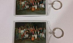Pair of photo keychains
Measures 4 inches wide by 2.5 inches tall
Insert your own photos
Both for $5