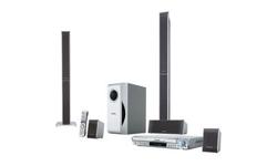 Panasonic DVD Home Theater Surround Sound System. Model SC-HT743. This Home Theater System comes with Build-in Progressive Scan t-DVD Changer, 2 front Wall-Mountable Tower Speakers, 1 Center Speaker, 2 Satellite Speakers, and Subwoofer. 2-way