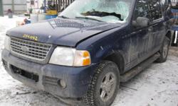 2005 Ford Explorer XLT for parts
4L engine. A/T. 4x4.
Blue with grey cloth interior.
Parts are in good condition.
Call Rob @293-3520
between 9-5 or email anytime
No text messages