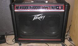 Peavey TransTube 212 EFX
       New price $400.00
Mint condition, Four button Footswitch and owners manual included.
Detailed info available on the web or call for more info.