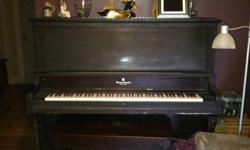 i have a winipeg piano for sale or tradeit is an old upright in good cond.