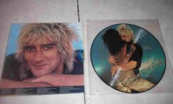 Each picture disk LP is in very good condition. $15 each.
1) Rod Stewart. "Blonds have more fun...or do they?"
2) "Frampton Comes Alive"