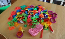 Check out this collection of Play Doh Shapes and Accessories.
129 pieces in all
Make silly Play-Doh characters. Creative kids can roll, cut and make all kinds of great Play-Doh creations with this super-fun playset.
Our kids are done with it and we are