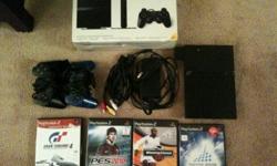 A complete game set with PS2 console, 4 Games Everything is in perfect working condition. Package includes following;
 
? Sony PS 2 Console (power and TV connection cables)
? 2 Original Sony Controllers
? Memory Card
 
 
Please contact via e-mail or call
