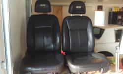 Powered leather bucket seats and leather rear bench seat. In perfect condition. Full leather seats front and rear.
Purchased for a rebuild but they were too big.
They are out of a 2006 impala SS.
Paid over $1500 + shipping.
Hopefully they fit in your next