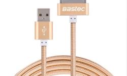 Premium Luxury Metal Braided Thick Copper Lighting Cable Mobile Phone Cables Charging USB Cable Charger Data For iPhone 3, 4, 4S, IPad 1,2,3,4, Ipod touch 1,2,3,4
-Premium Luxury Metal Braided Design to ensure best performance and outstanding apprearance