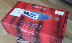 Like new condition. Not used very much.
Full Information here:
https://www.presonus.com/products/FireBox