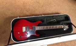 a nice 2004 prs se santana, pickups upgraded to gibson classic 57 humbuckrs,originals included, set up nice hard case or good gig bag, may trade, looking for hollowbody preferably but...., like a 24.5 -7-9 scale in SOOKE, have other stuff in other adds
