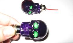 purple skull lights for big trucks Bumper Guides  got them at a truck stop in the u.s paid $35 for them.  was going to use them as drivers in my 1/10 rc trucks or a gear shifter nob for my car or something cool.
$25.00