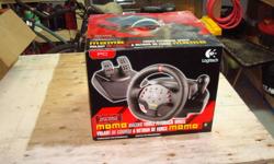 Have a MOMO Racing Wheel and Need For Speed Underground Game for sale. Only been used once still in box.