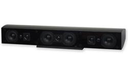 ALL REEL ACOUSTIC SPEAKERS COME WITH A LIFETIME WARRANTY!!
All in one Left/Center/Right flat screen system! An elegant, innovative and stylish solution for use with your flat panel TV. Inputs are provided for Left Center & Right channels, or wire in