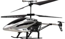 Viefly Dura V11 Remote Control (RC) Helicopters 
Built-in stabilizing bar for improved stability and easy control! 
 
A blast for the whole family !!
 
 
 
Features
 
Rugged metallic structure
Omni-directional flight provides full helicopter controls
