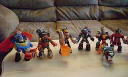 Rescue Heroes. Asking $7.00 each. It includes a Rescue Hero and an accessory.