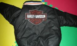 REVERSIBLE HARLEY DAVIDSON BIKER JACKET!!
SIZE 2-3
 
CLEAN, SMOKE FREE HOME
OPEN TO OFFERS
 
ADORABLE
 
OPEN TO OFFERS