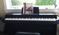 like new, piano teacher has it for sale call Vicky at 250-912-9992