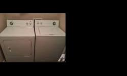 I am selling a Washer and Dryer both for $300. 6 years old. CLEAN. Washer and Dryer are in excellent condition, quality, super capacity plus, large load,,etc. THEY ARE BOTH ENERGY SAVER. If interested, ready for pickup Orleans, Ont, 613-834-1934