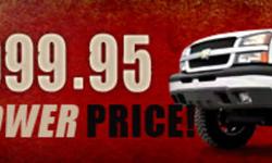 99-06 Chev/GMC 1500 6" NTD Lift Kit- "WINTER DEAL"
 
We've raised the bar and lowered the price of our 6" NTD suspension for '99 - '06 Chevy/GMC 1500 pickups a full $200! Gain greater clearance, better handling, and the cleanest looking 6" lift available
