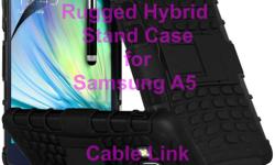 Rugged Armor Hybrid Case for Samsung Galaxy A5
-Made of a strong thermoplastic material, the Gel case is impact resistant, scratch resistant and adds a little bit of colour to your life., scratches and marks
-The rounded edges offer the best protection