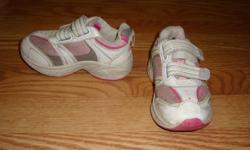 I have a pair of Runners White and Pink Toddler Size 9 for sale! This is in excellent condition and would look great in your child's room or to give as a gift.
Comes from a non-smoking household. Do not miss out on this excellent opportunity to get this