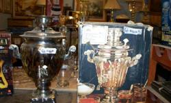Russian Samovar is located in Booth Ed in the NW corner of the Crossroads Flea Market. Open every day 10am to 5pm.