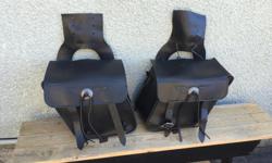 Travelcade hang over style saddlebags smaller size good condition