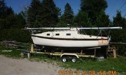 21ft sailboat, a1987 yankee condor, new mast and sails,5and a half horsepower outboard mtr. great running condition $2000 o.b.o.or let me no what u got to trade