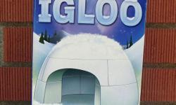 For Sale: Scholastic Make Your Own Igloo Kit. Not sure if it has been used. Clean. Comes with 2 ice trays and a 16 page booklet. Comes from a smoke free environment. Located in the west end of the city - near Ikea. Local pick up only. $6