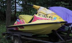 Pair of Sea Doo's XP800 Limited and a GTX with a newer dual trailer and what was going to be the tow vehicle a 2002 Cadillac STSBlack on Black leather with wood trim package, loaded STS - PW,PS with 2 driver memory, Bose Stereo, triple climate control,